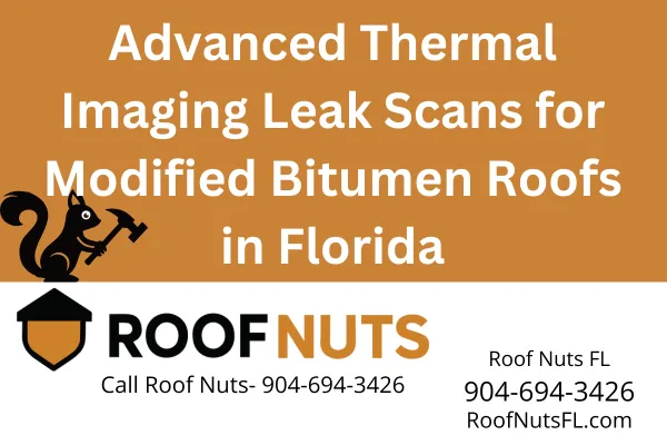 Protect your Florida property with thermal imaging leak scans for modified bitumen roofs. Detect hidden water damage in Jacksonville, Miami, Tampa, and beyond.