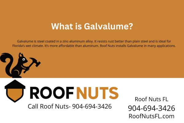 Learn what Galvalume is, why it’s ideal for Florida’s climate, how it compares to other roofing materials, and how Roof Nuts can help you install it right the first time.