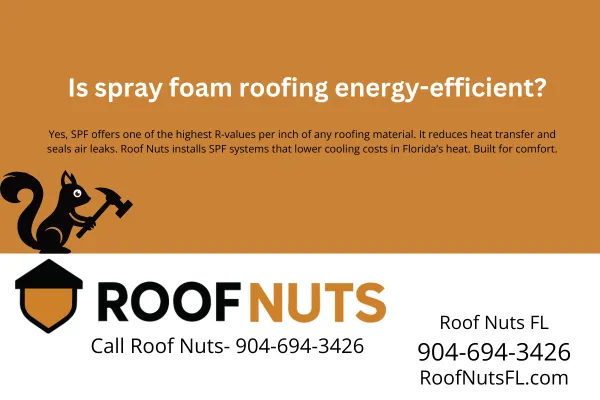 Does spray foam roofing stop leaks?