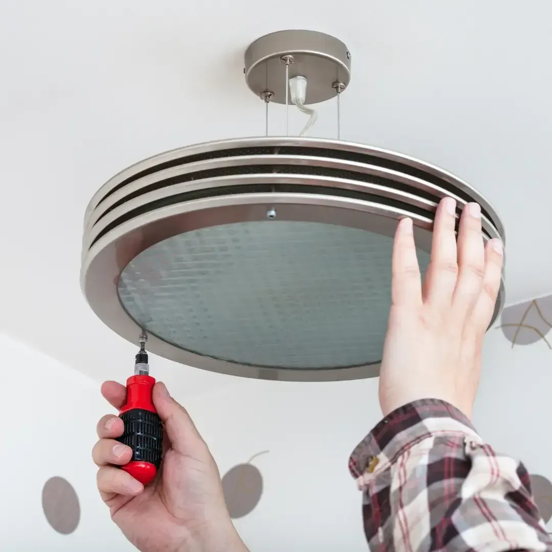 4 Alarm Handyman Service - North of Fort Worth - Light Installation