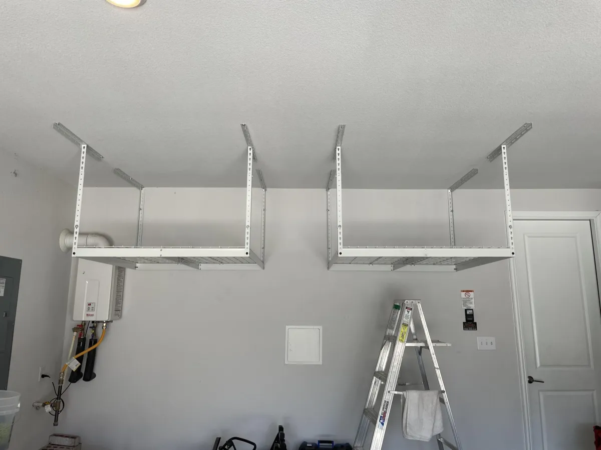 4 Alarm Handyman Service - North of Fort Worth - Over Head Storage - Garage Storage