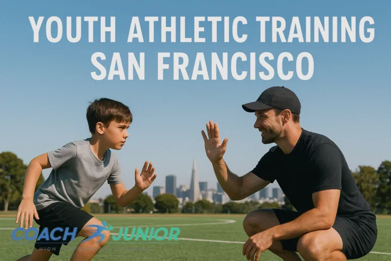 Youth athletic training in San Francisco focused on building speed and power with Coach Junior
