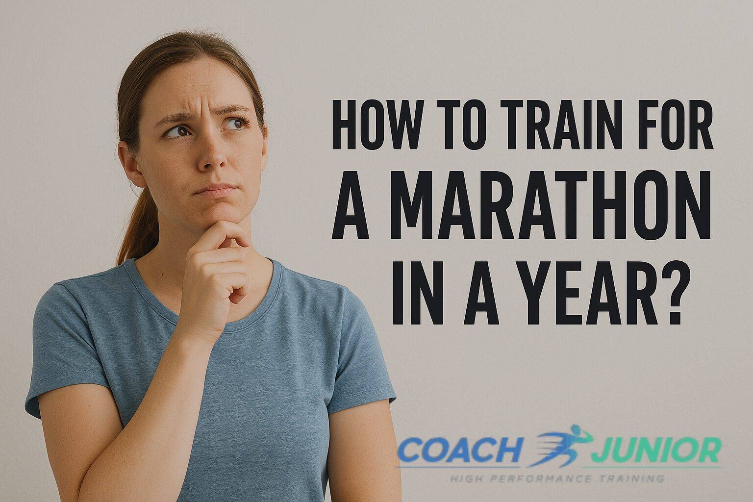How to train for a marathon in a year with a beginner-friendly running plan and endurance training tips