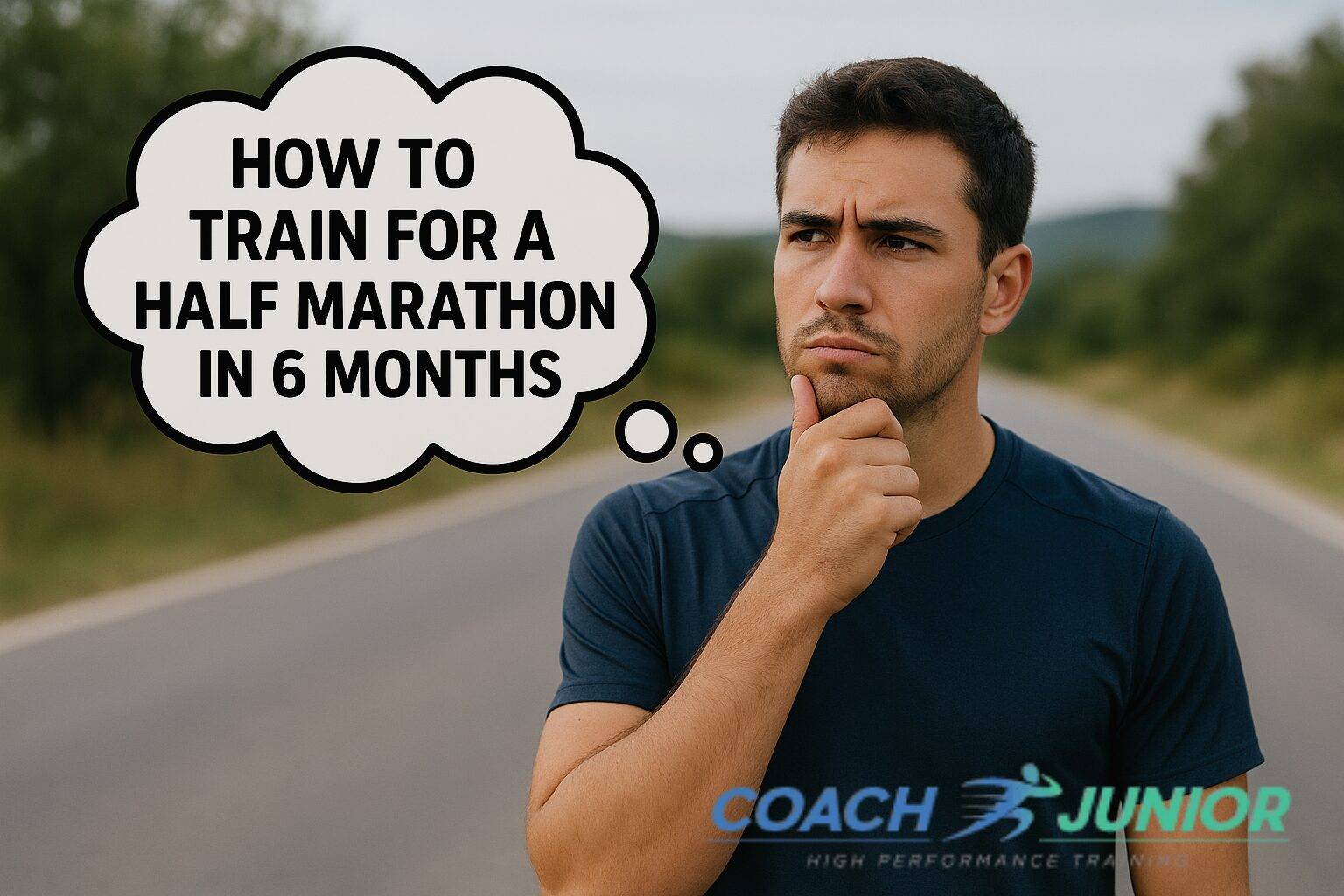 How to train for a half marathon in 6 months with a beginner-friendly running plan and endurance training