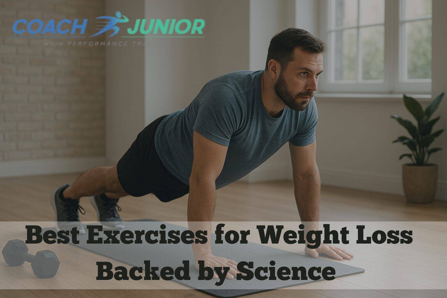 Top 5 best exercises for weight loss including cardio and full-body workouts to burn fat fast