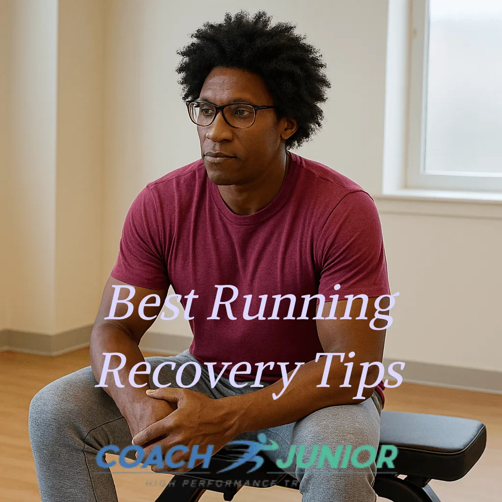 Runner following the best running recovery tips after a workout to improve muscle recovery and performance