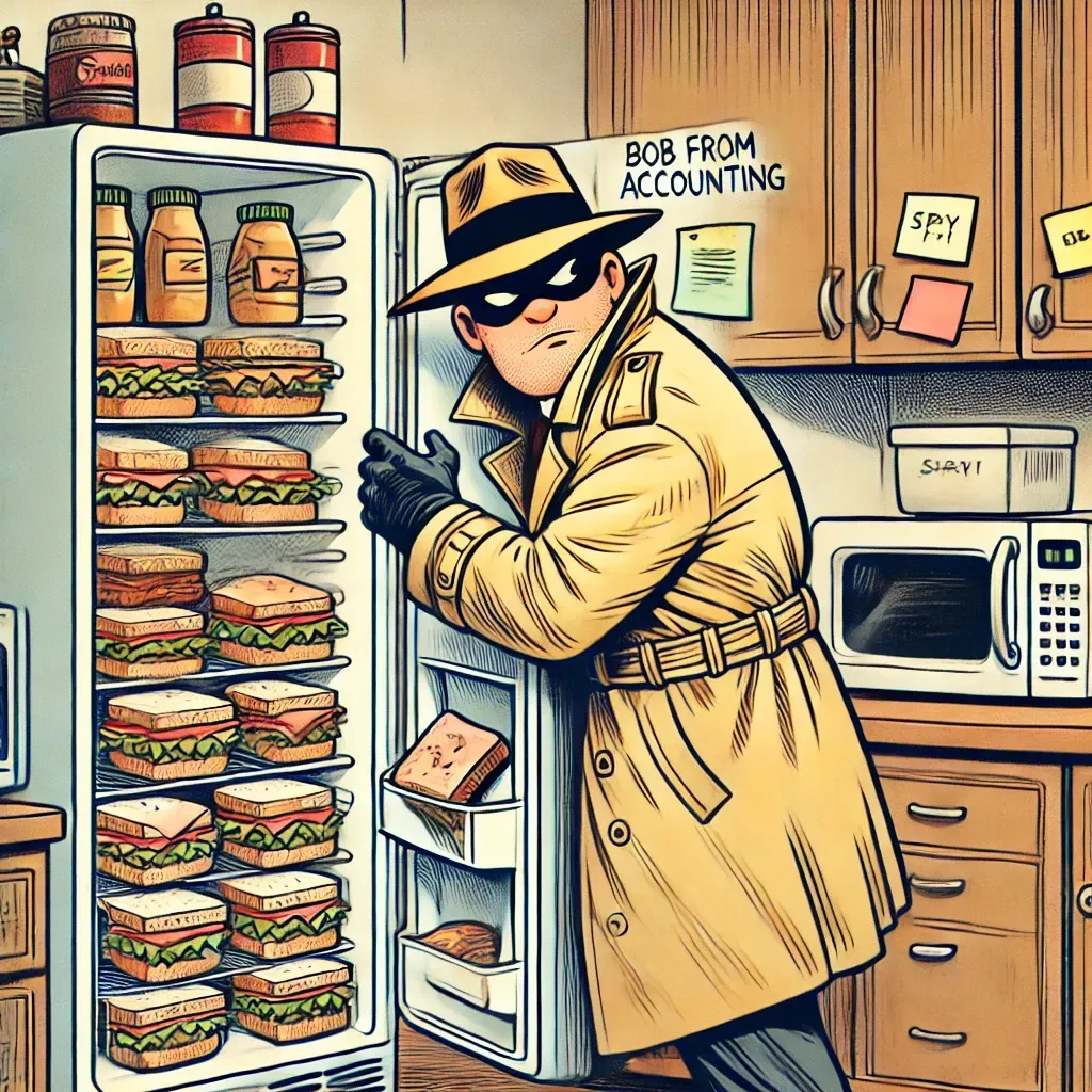 Tuna sandwich spy