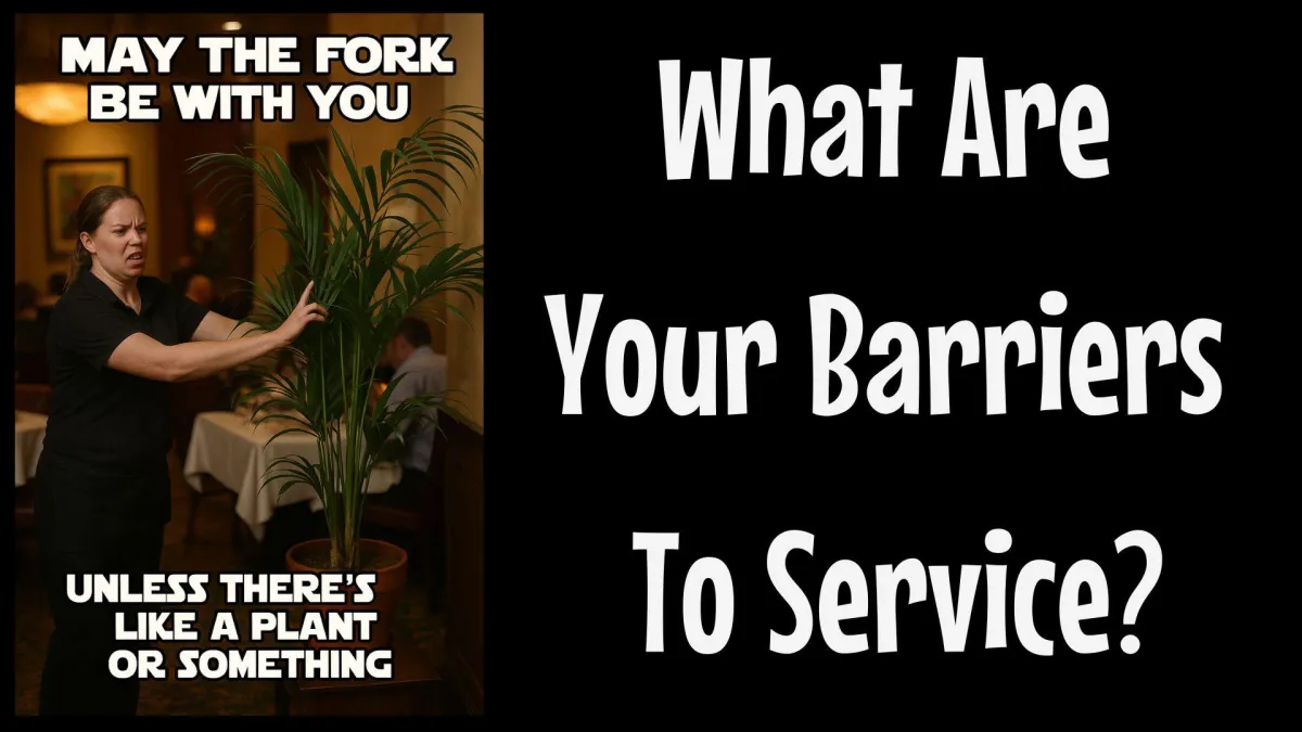 Barriers to customer service