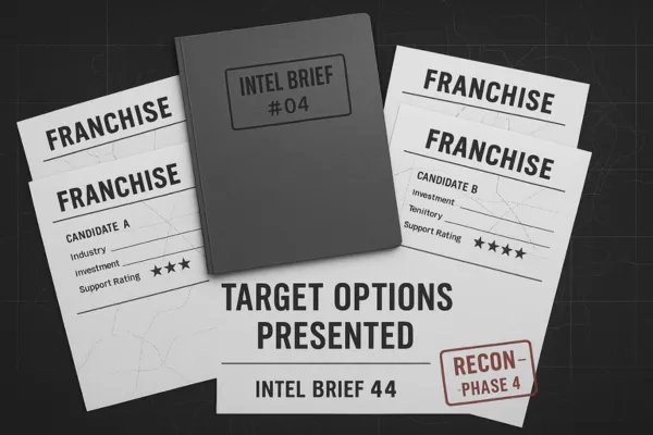 Franchise Presentation: Narrowing Down Your Top Picks (Step 4 of 18)