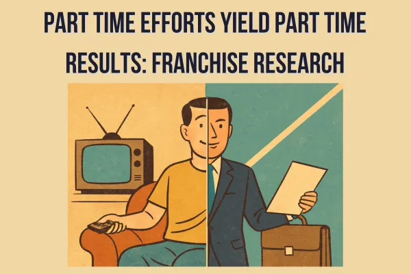 Part Time Efforts Give Part Time Results: Why Franchise Success Requires Full Commitment