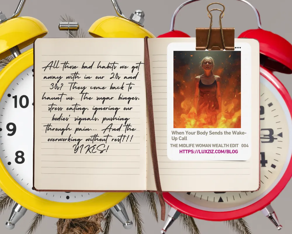 When Your Body Sends the Wake-Up Call And You’re Ready to Listen