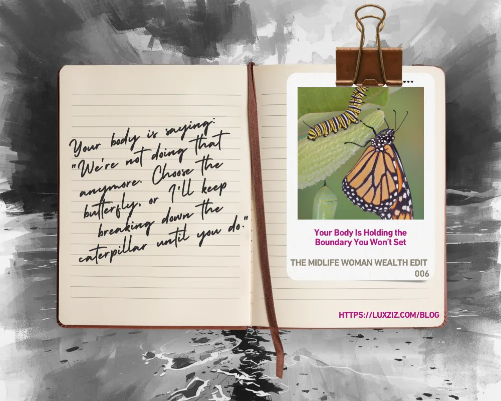 Your Body Is Holding the Boundary You Won't Set