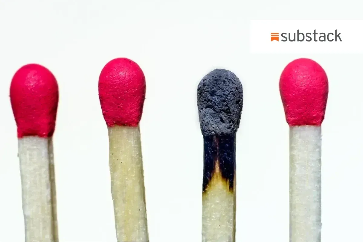 Absence makes the heart grow much more burnt out