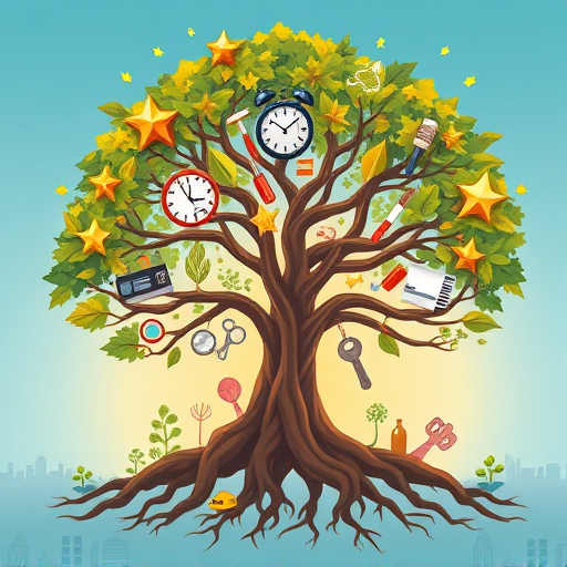 A modern, contemporary kitchen located in Congress Heights, District of Columbia, bathed in warm natural light from large panoramic windows. The space features polished marble countertops with subtle veining, a sleek stainless-steel refrigerator, and a green plant on the windowsill adding freshness. Open floating shelves display colorful, eclectic dishware and quirky ceramic figurines, including a miniature Capitol and a historical figure, enhancing civic pride. The backsplash showcases a geometric tile pattern with subtle references to D.C.'s iconic architecture. A vintage-inspired clock on the wall hints at the neighborhood’s historic charm, while a miniature Portland-style coffee setup and retro radio introduce playful, personalized touches. Through the windows, glimpses of street murals, a tree-lined avenue, and a vibrant neighborhood scene emphasize community atmosphere. The overall scene combines calm sophistication with lively personality, captured in hyper-realistic style highlighting reflective surfaces and textured details with a warm neutral and lively pop color palette, creating an inviting and stylish urban kitchen ambiance.