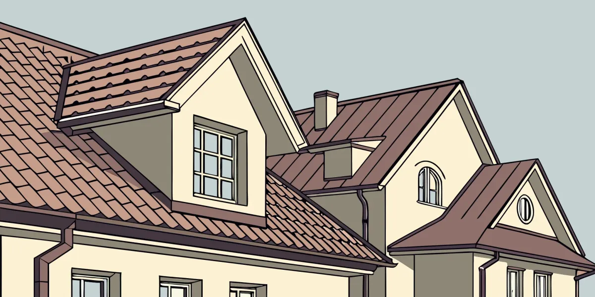 How much a new roof costs depends on materials like the asphalt shingles on this home.