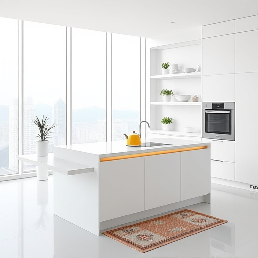 A vibrant, pop art-inspired scene of a lively Kitchen Remodeling Consultation set in Capitol Hill, Washington, D.C. The image features bold graphic lines and contrasting colors, including bright reds, electric blues, sunny yellows, and crisp whites. The kitchen is in mid-remodel, combining modern appliances with vintage flair—such as a retro refrigerator, a quirky countertop mixer with exaggerated features, and oversized utensils resembling comic book speech bubbles. Partially painted cabinets reveal playful drawers filled with animated tools like a wrench with cartoon eyes and a mischievous paintbrush. In the background, oversized architectural plans and swatches burst from a stylized clipboard, adding dynamic energy, alongside floating speech bubbles indicating lively discussion. Large stylized windows showcase a sunny Capitol Hill cityscape, enhancing the urban setting. Animated design elements include a cartoonish lightbulb-shaped ceiling fixture with a smiling face and an exaggerated blueprint of the kitchen with bold annotations. The overall mood is upbeat and imaginative, highlighting the creative, playful process of kitchen renovation in a colorful, energetic atmosphere blending urban charm with pop art vibrancy.