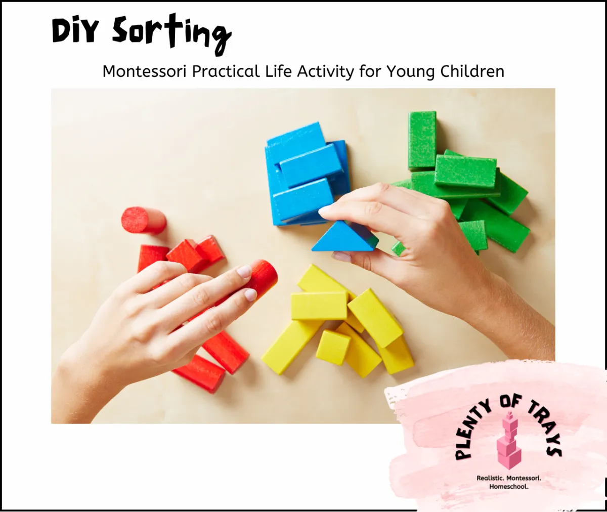 Montessori Sorting DIY