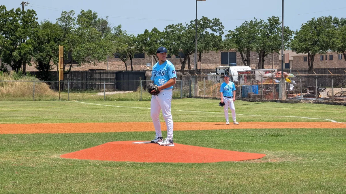 Gabe Torres on the mound
