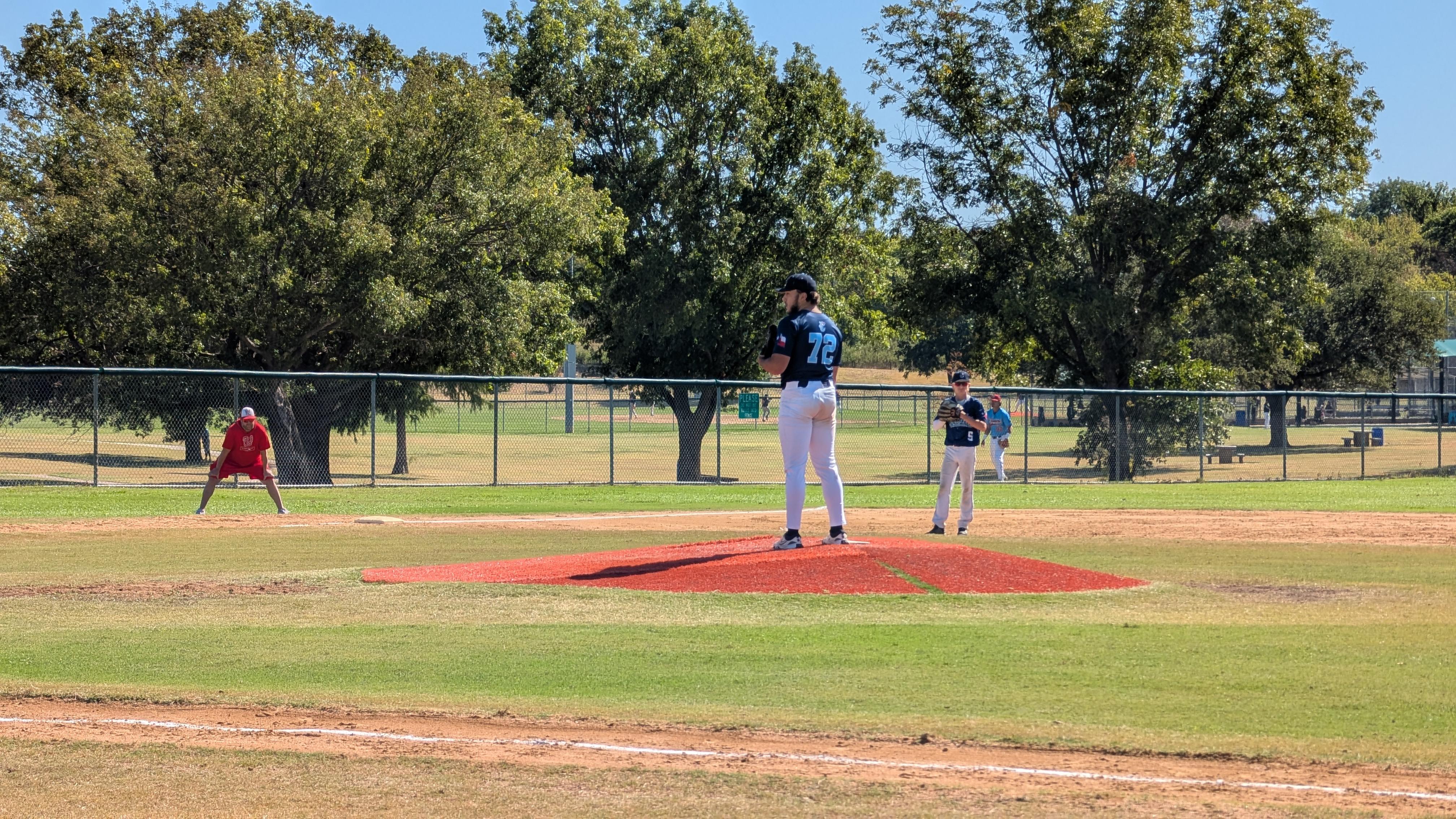 Gabe Torres on the mound