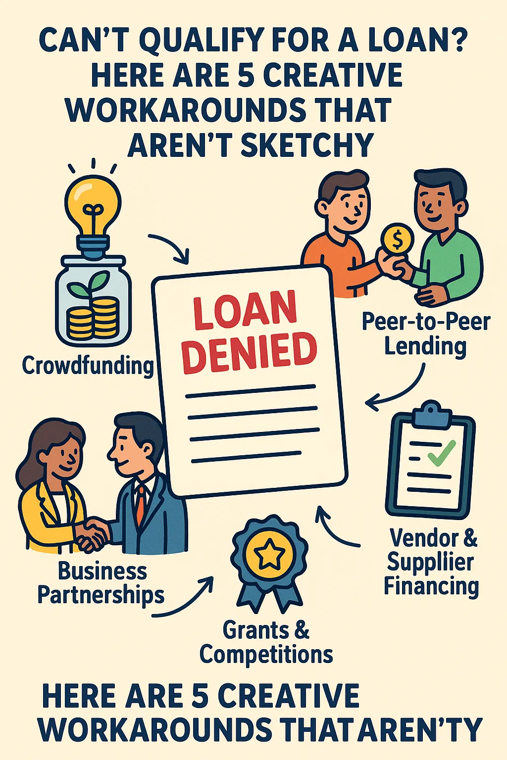 Can’t Qualify for a Loan? Here Are 5 Creative Workarounds That Aren’t Sketchy