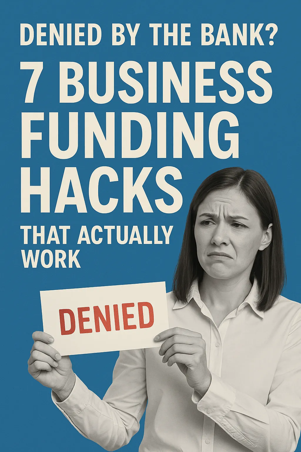 Denied by the Bank? 7 Business Funding Hacks That Actually Work