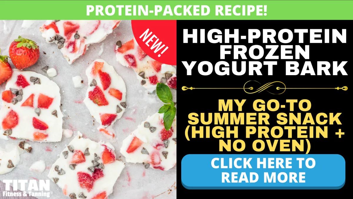 Frozen yogurt bark on repeat