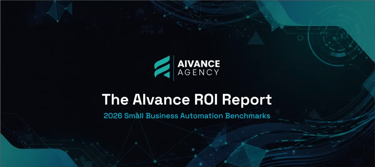 The AIvance ROI Report 2026 Small Business Automation Benchmarks