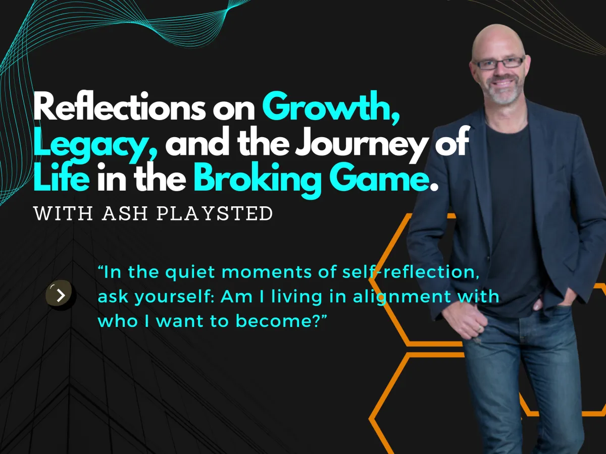 Reflections on Growth, Legacy and the Journey of Life in the Broking Game
