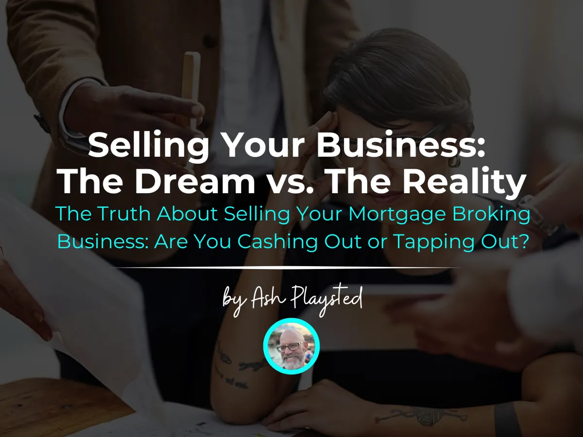 Selling Your Business: The Dream vs. The Reality