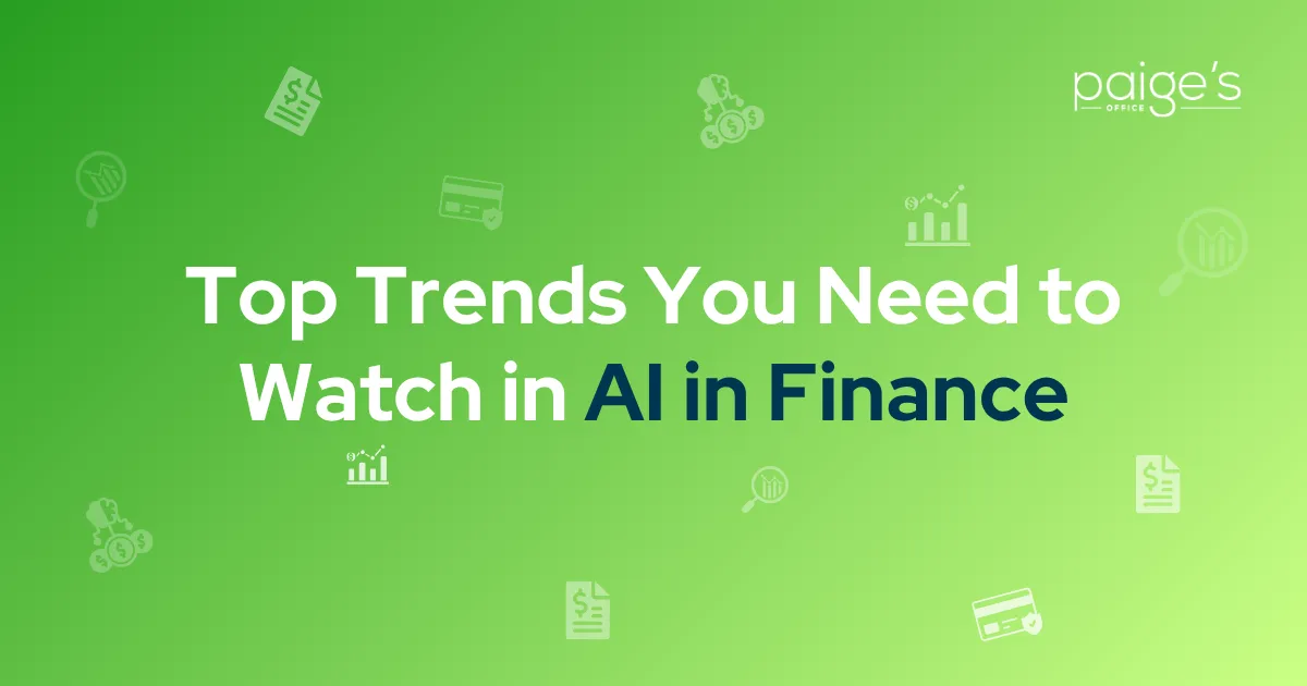 Top Trends You Need to Watch in AI in Finance
