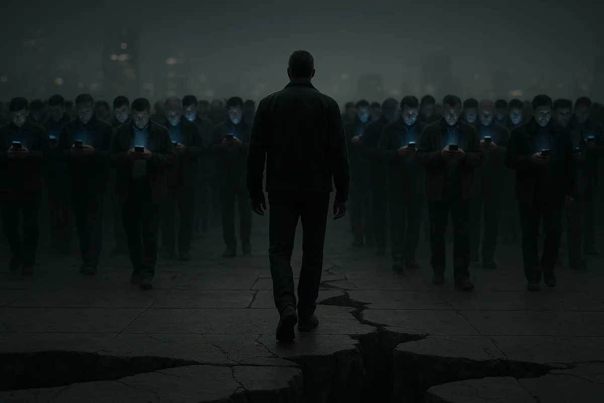 Most Men Will Stand By While the World Collapses Image