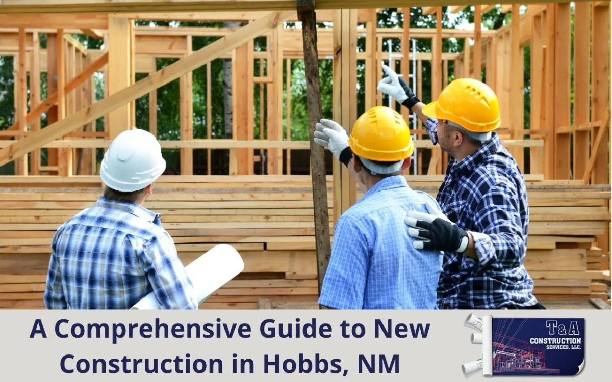 Modern new construction home in Hobbs, NM with energy-efficient features.