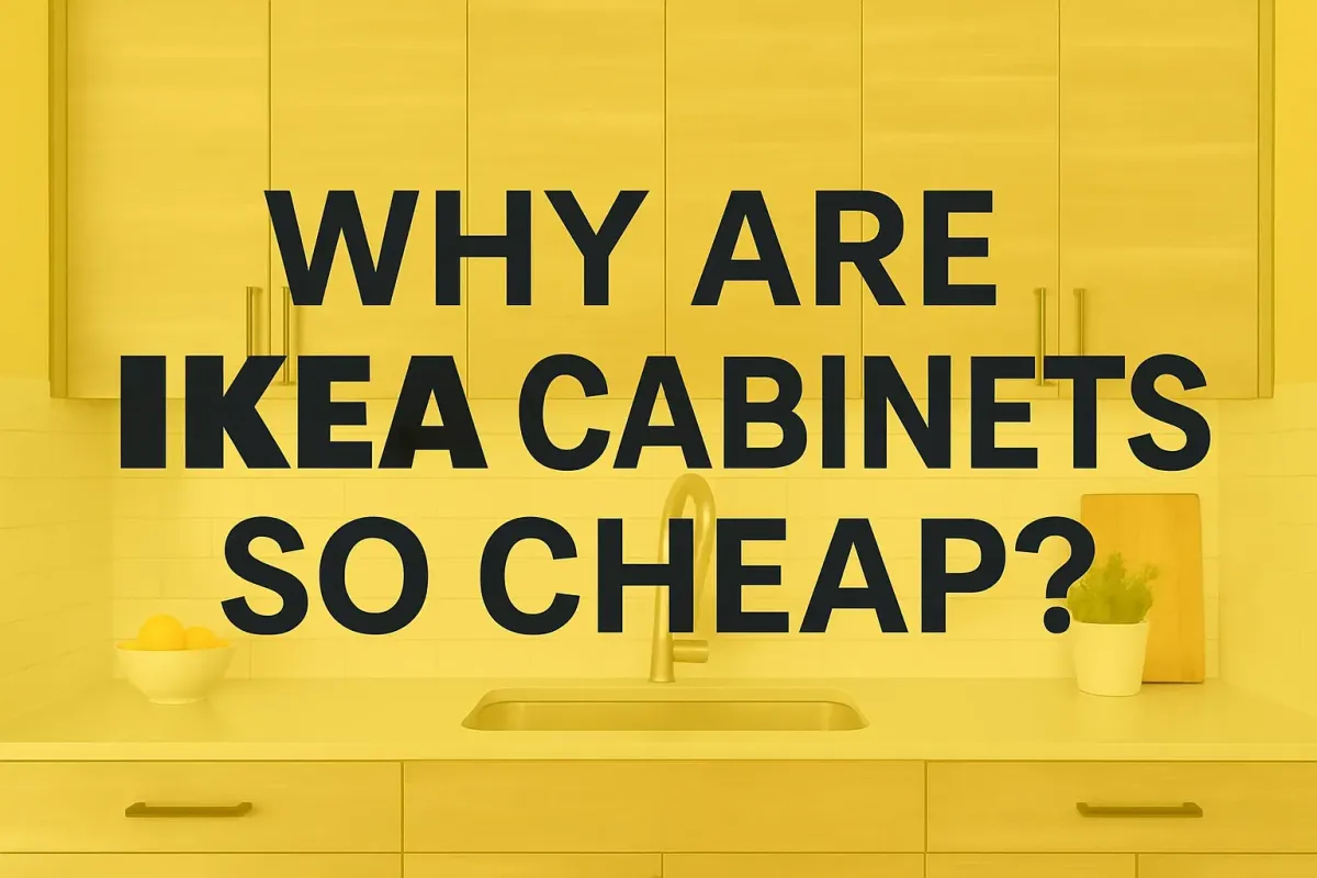 Why Are IKEA Cabinets So Cheap?