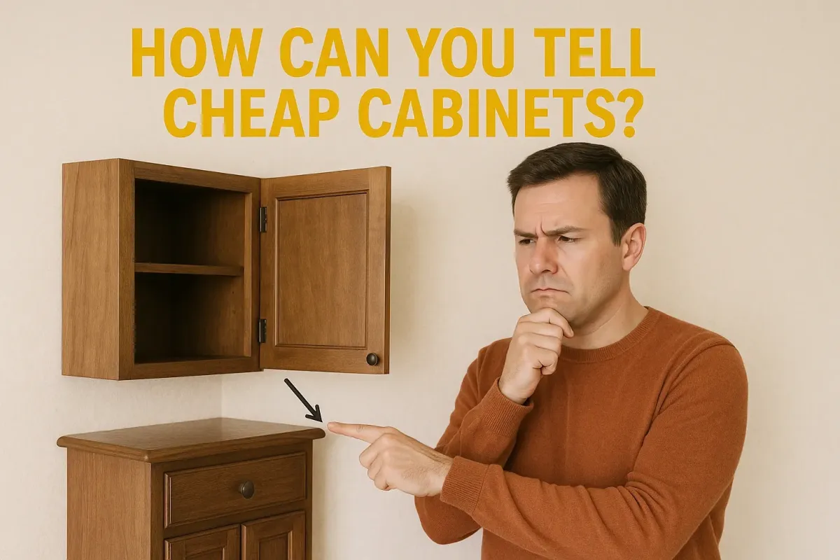 How Can You Tell Cheap Cabinets?