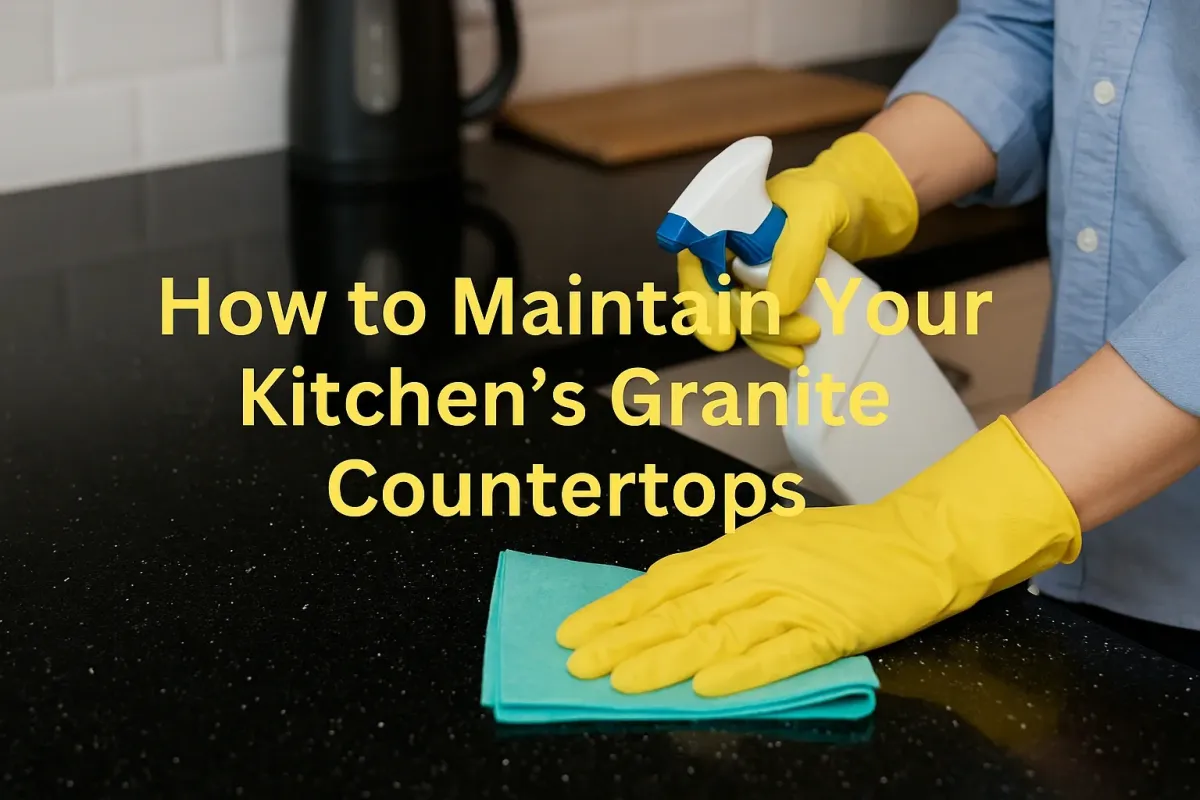 How to Maintain Granite Countertops Without Damaging the Finish