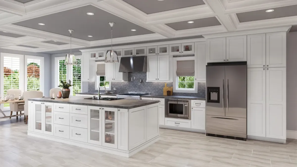 Slim Shaker Cabinets: Modern Style, Timeless Appeal