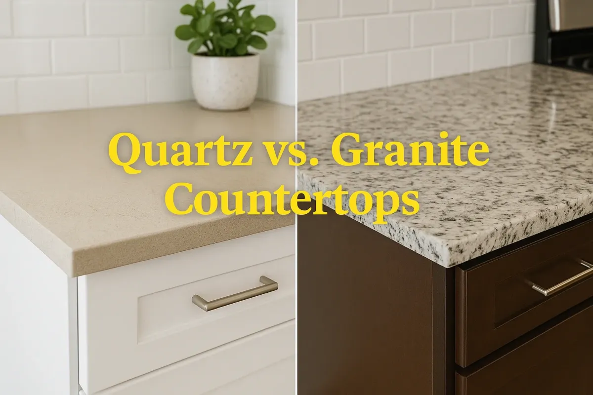 Quartz vs Granite Countertops: What’s Best for Your Kitchen?