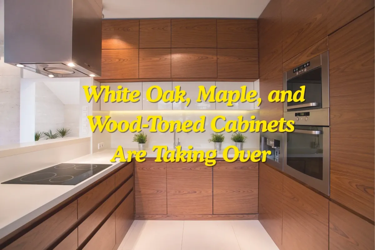 White Oak, Maple & Wood Color Cabinets for Florida Homes