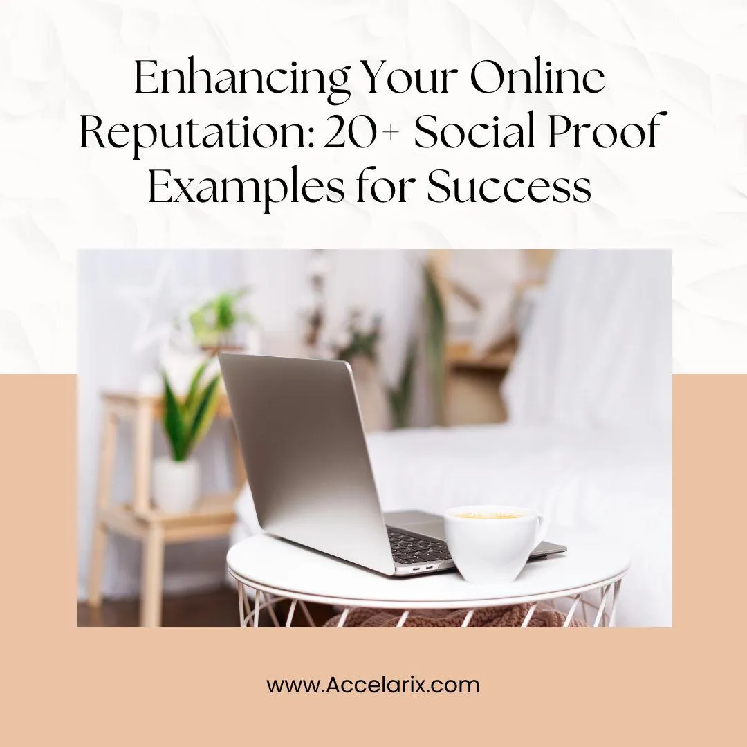 Boost your online reputation 