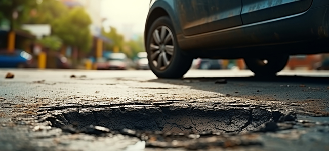 Pothole plague - claim your damages
