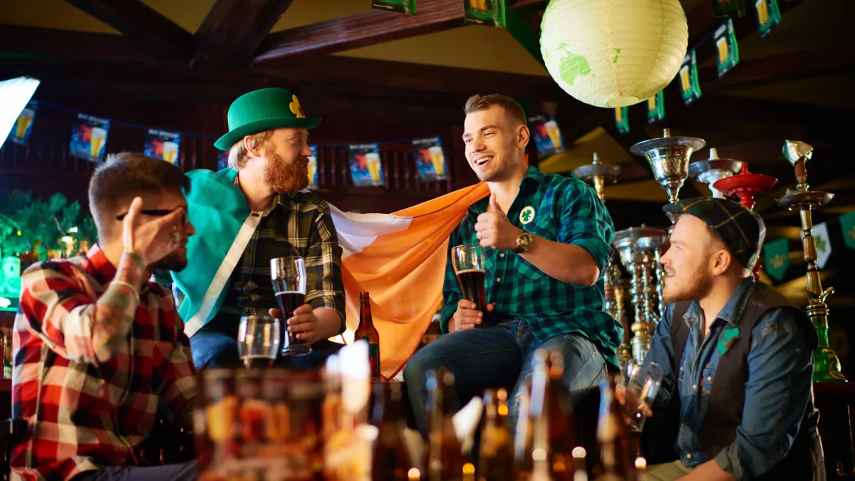 Family owned Irish pub Times Square NY City
