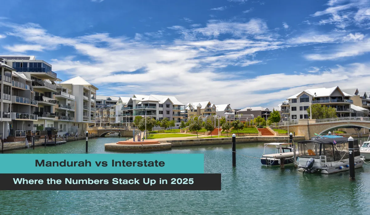 Mandurah vs Interstate. Where the Numbers Stack Up for 2025 Investors