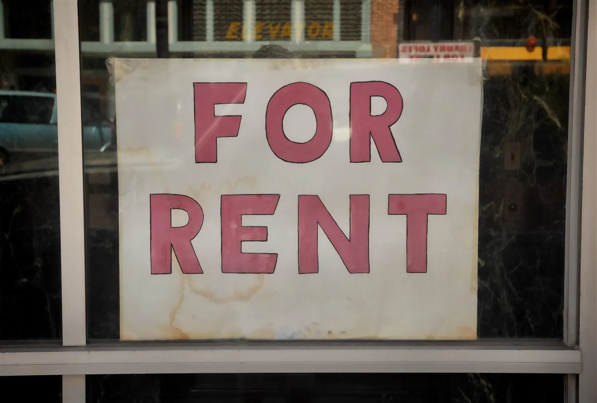 For rent sign to show rental property 
