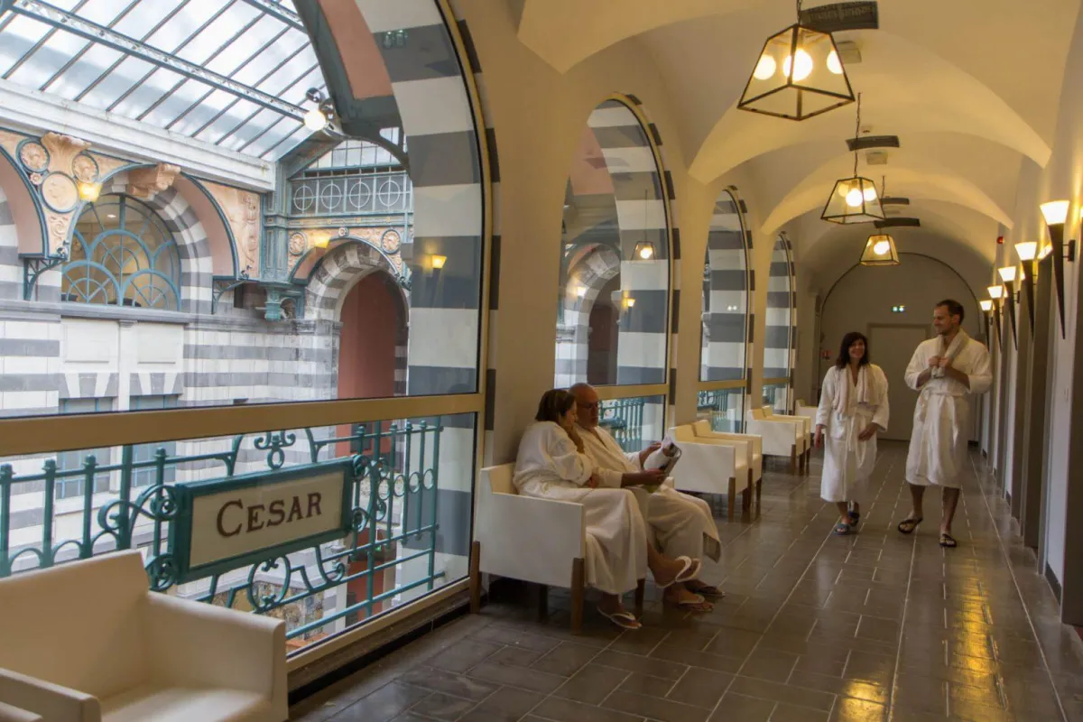 balnearios aren't just for aquatherapy, they are an important social exercise