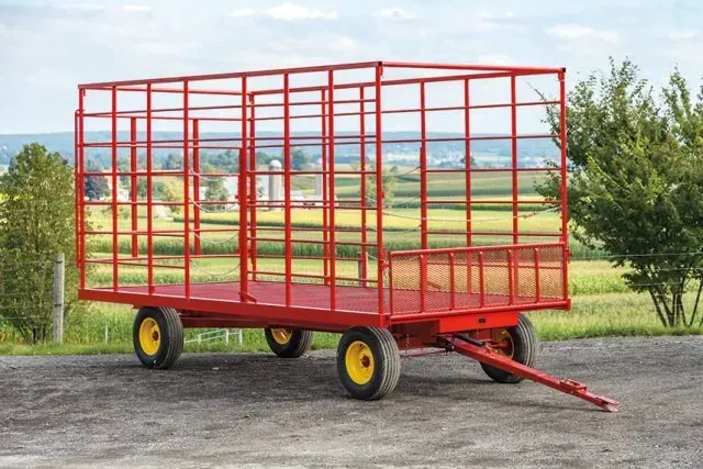 How to Safely Transport Large Equipment with a Hay Wagon
