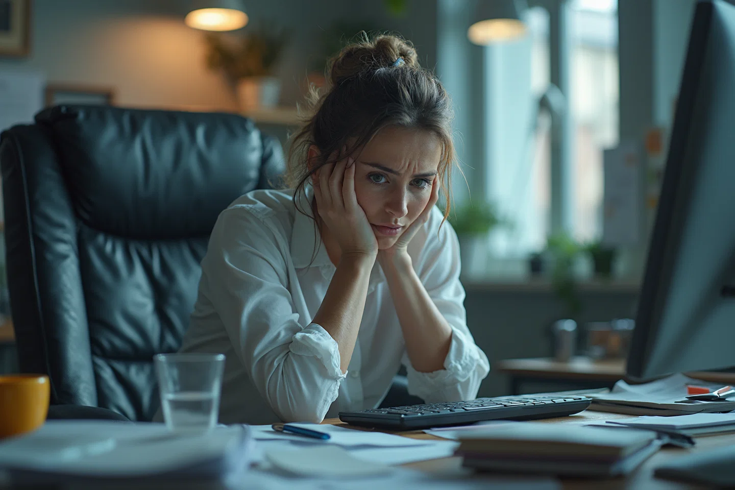 stressed out HR pro