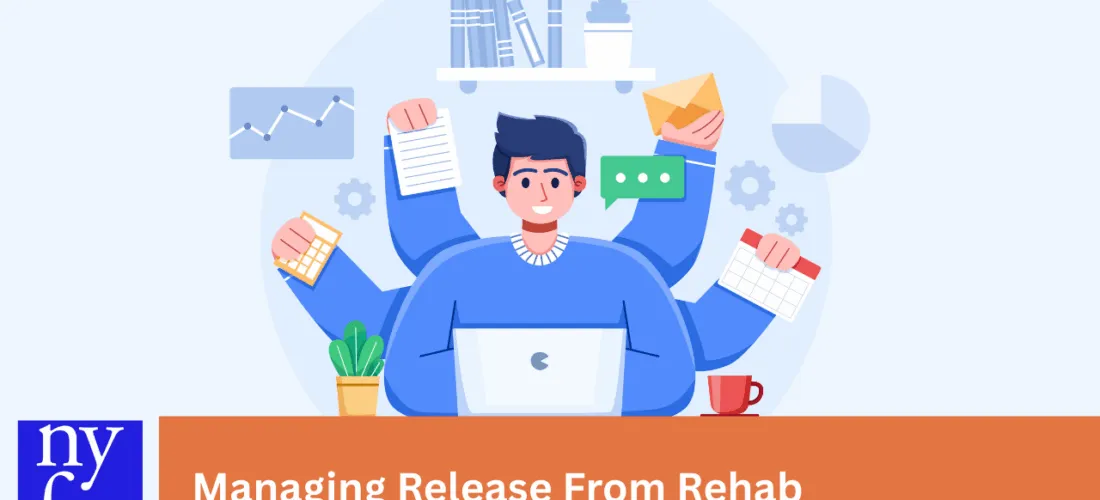 Nyfo blog cover managing release from rehab