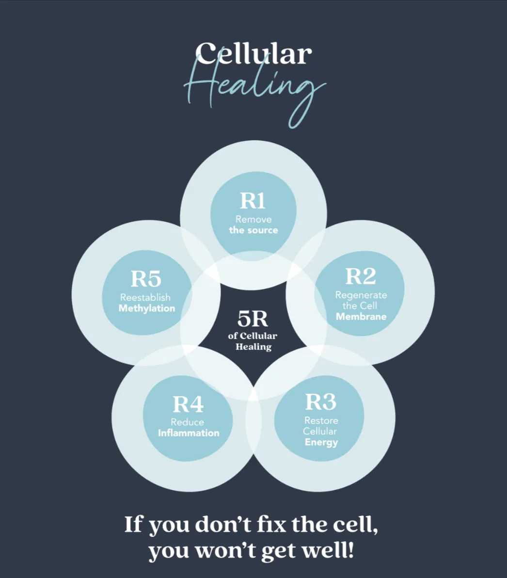 The 5 R’s of Cellular Healing: A Root-Cause Roadmap to Restore Health from the Inside Out