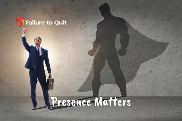  man standing confidently, embodying leadership defined by presence, influence, and authentic power.