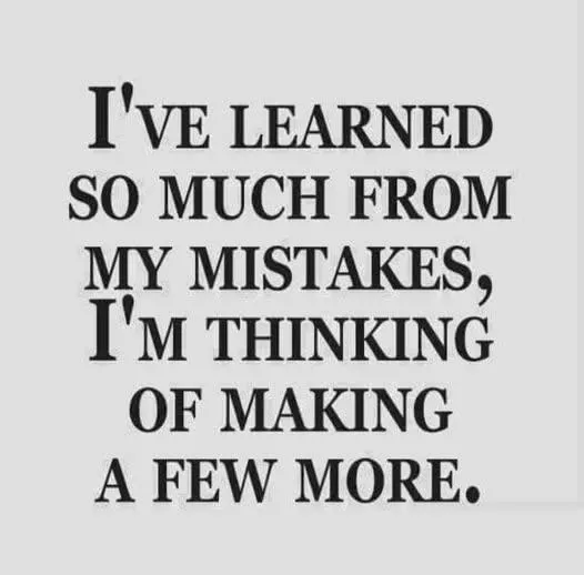 mistakes